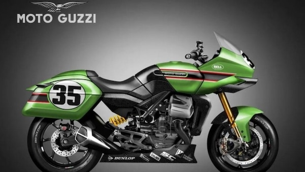 Moto Guzzi V120 Racing Bagger, il custom pronto per l'America