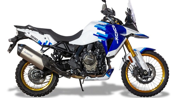 Nuova Suzuki V-Strom 800DE Djebel, sapore di Dakar