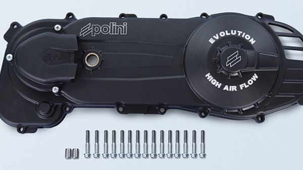 Piaggio: arrivano i nuovi coperchi per trasmissione Polini Evolution
