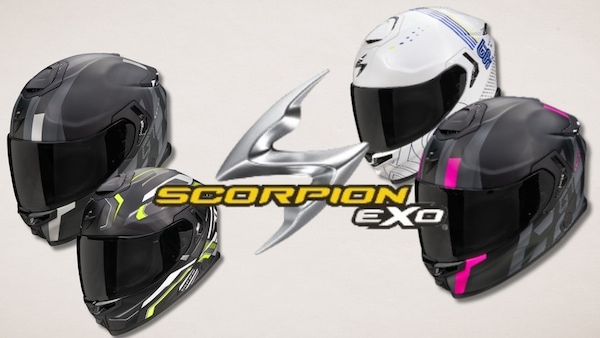 Scorpion lancia un nuovo casco che riduce il rumore dell’aria