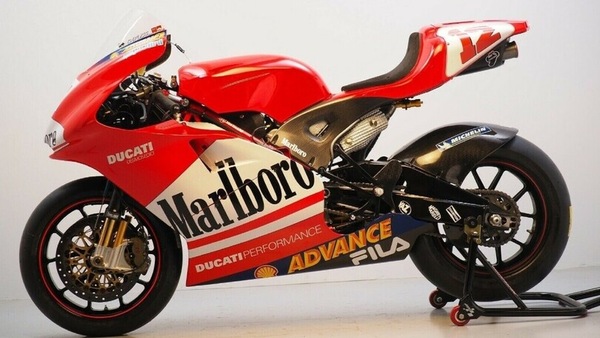 La leggendaria Ducati Desmosedici GP3 è all'asta: il prezzo è per pochi