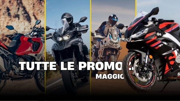 Mondo moto: tutte le promozioni di maggio 2024