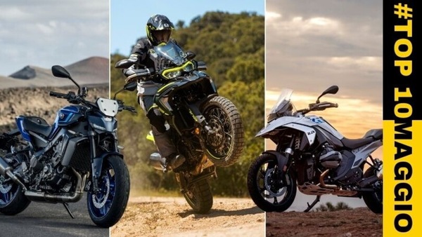 Top 10 mercato: le moto più vendute di maggio
