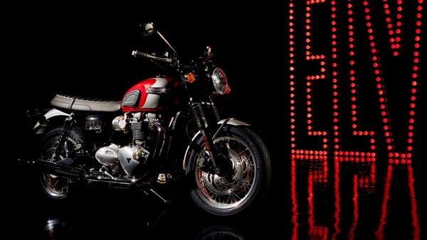 Triumph Bonneville T120 Elvis Presley: una serie limitata per il re del rock & roll