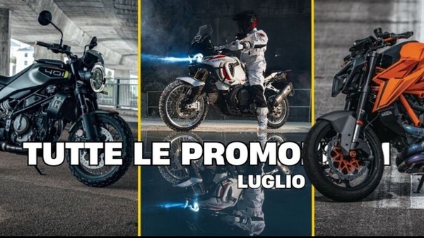 Moto: tutte le promozioni attive fino al 31 luglio 2024
