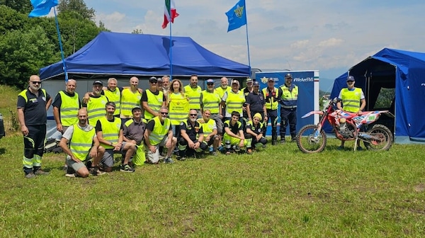 Volontariato Motociclistico FMI in Veneto: conclusa la prima esercitazione