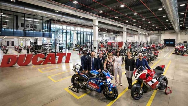 Ducati, i ministri Scienza e Tecnologia del G7 a Borgo Panigale