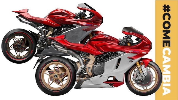 Come Cambia: MV Agusta Superveloce 1000 Vs. prototipo