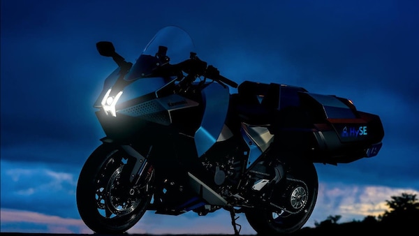 Kawasaki HySe: senti come suona il motore a idrogeno