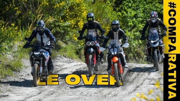 Comparativa Adventouring 2024, Enduro Over: le prime della classe