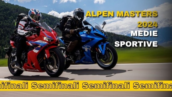 Alpen Masters 2024: Honda CBR 650R e-clutch vs Suzuki GSX-8R