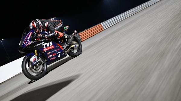 Prova TVS Apache: in pista con la racer 310 RR Competition