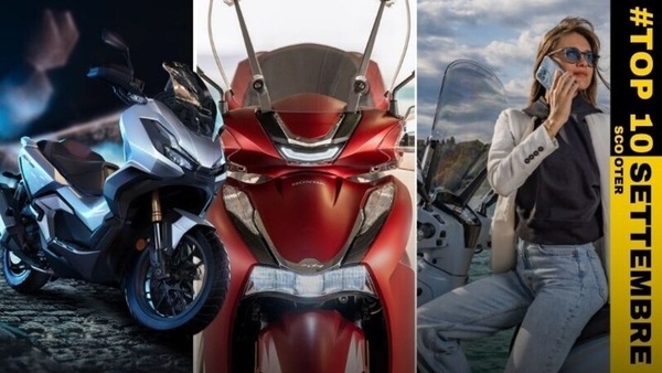 Top 10 mercato: gli scooter più venduti a settembre