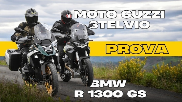 Test BMW R 1300 GS e Moto Guzzi Stelvio: il valore dell'unicità - VIDEO