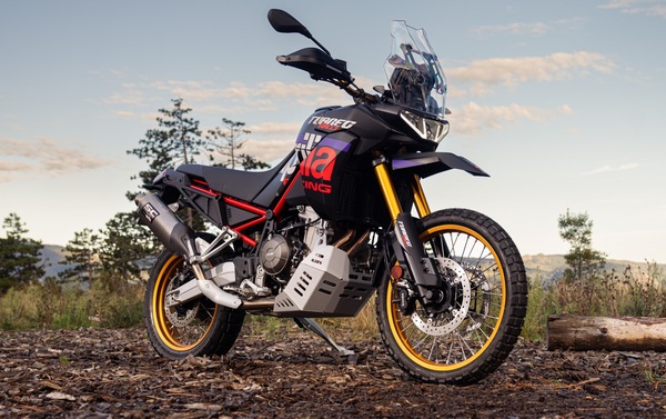 Aprilia Tuareg, ecco la Rally: parafango alto e voglia di avventura
