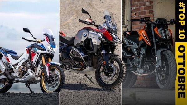 Top 10 mercato: le moto più vendute di ottobre 2024