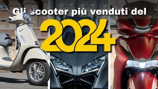 Top 20 scooter più venduti del 2024