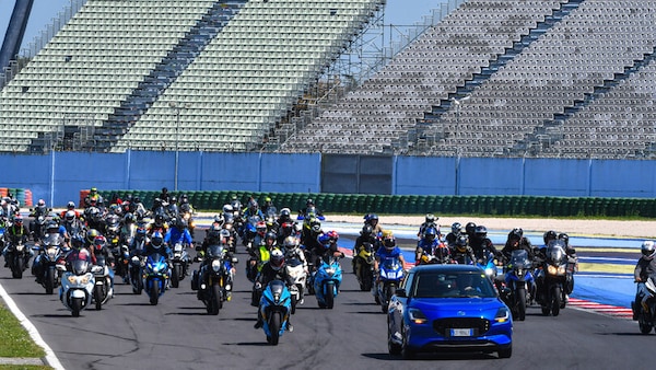Suzuki Motor Fest: adrenalina e passione in pista a Misano