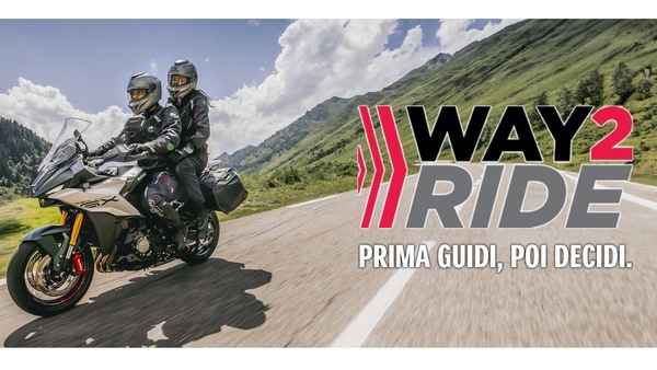 Suzuki WAY2RIDE: prima guidi poi decidi