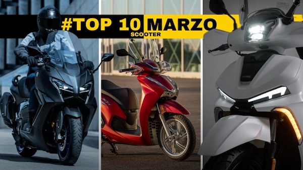 Top 10, gli scooter più venduti di marzo 2025