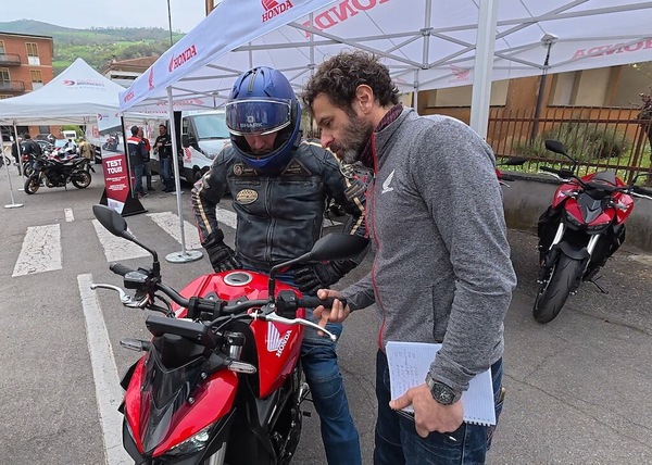 Nuova Honda CB1000 Hornet: dopo Bobbio il Test-Tour fa tappa a Imola