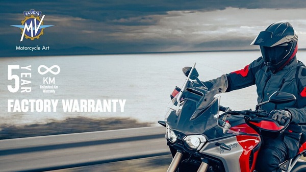 MV Agusta estende la garanzia a 5 anni
