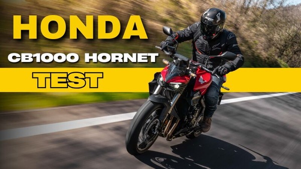 TEST HONDA CB1000 HORNET: L'ON THE ROAD AL TURANO