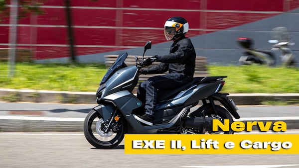 Nuovi scooter elettrici Nerva: EXE II, Lift e Cargo. Qual è quello giusto per te?