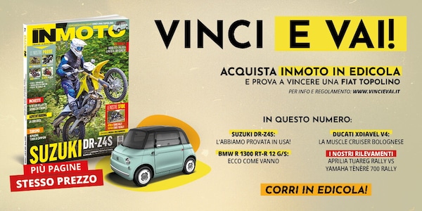 InMoto in edicola: Suzuki DR-Z4S, Made in Japan