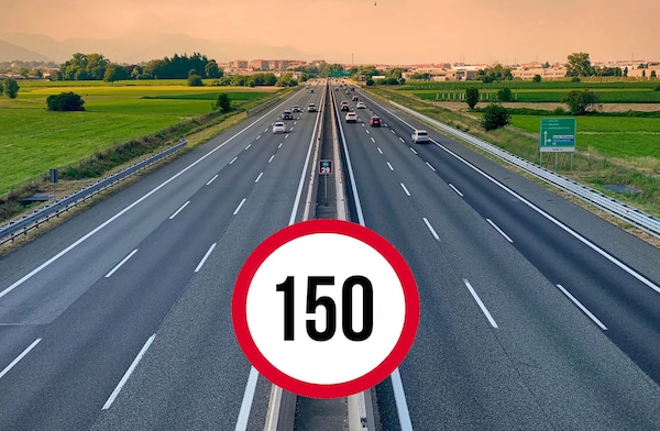 In autostrada a 150 Km/h? In Italia meglio di no: vi spieghiamo perché