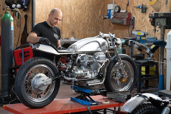 Eternal City Moto Show, Officine Rossopuro: trent’anni di passione che diventano pezzi unici