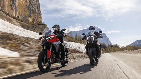 Ducati Multistrada V4 S vs KTM 1290 Super Adventure S | Alpen Masters 2025