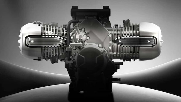 Un boxer con 4 valvole e ibrido: non è BMW ma arriva dalla Cina