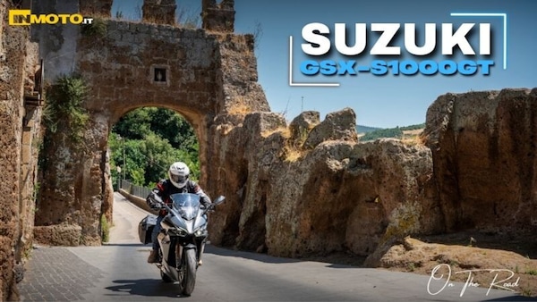 Con la Suzuki GSX-S1000GT, un tuffo nella magia dell'Etruria