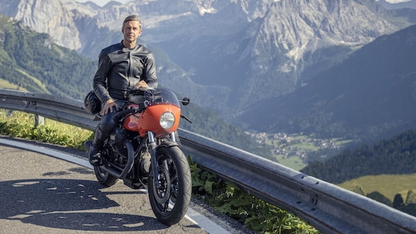 Eternal City Moto Show, Kaffeemaschine: eleganza Guzzi tra viaggio e sportività