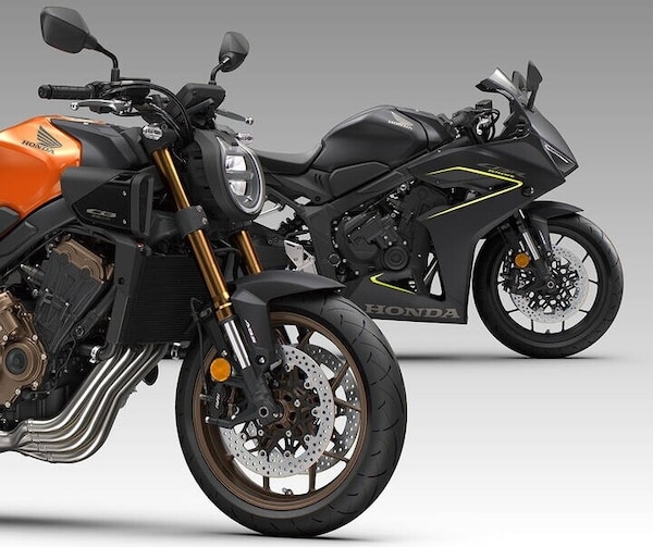 Honda MY 2026: nuove colorazioni per CB650R e CBR650R