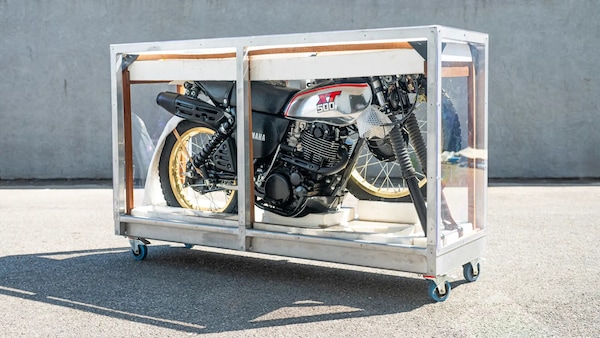 Yamaha XT500 del 1988 venduta "in cassa" per 84mila euro