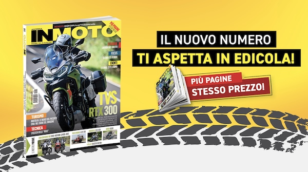 InMoto in edicola con la TVS Motor RTX 300