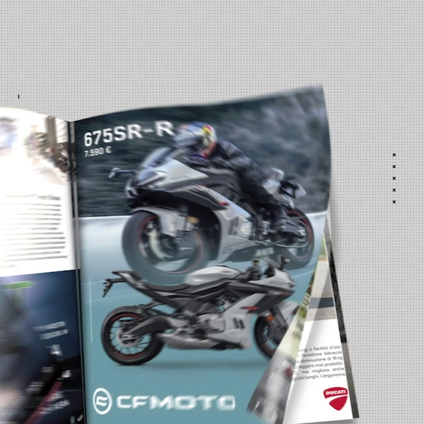 InMoto in edicola con la TVS Motor RTX 300