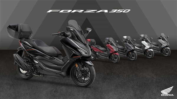 Honda Forza 125 e 350 2026: nuovi colori e stile ancora più premium