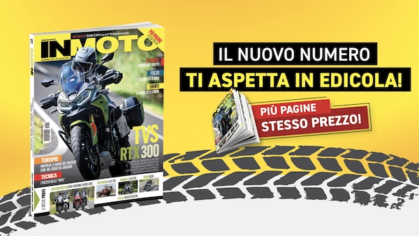 InMoto è in edicola con la TVS Motor RTX 300