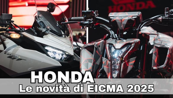 Honda, le novità presentate ad EICMA 2025