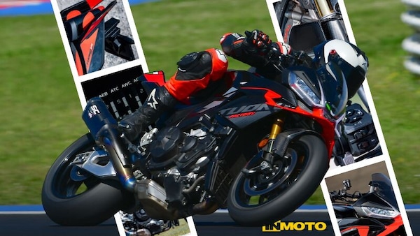 Aprilia Tuono V4 Factory 1100: focus sui dettagli | FOTO