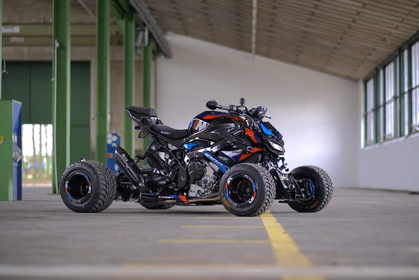 Come trasformare una moto sportiva in un quad stradale da 200 CV