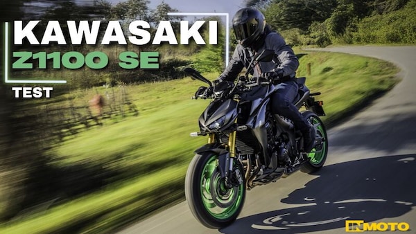 Kawasaki Z1100 SE, naked dura e pura: il video del test