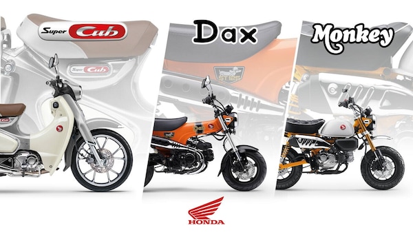 Honda introduce nuove colorazioni per Monkey 125, ST125 Dax e Super Cub C125