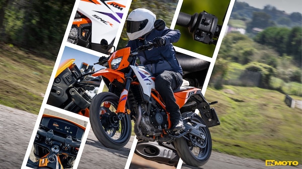 KTM 390 SMC R: focus sui dettagli | FOTO