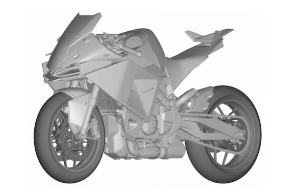TVS deposita i brevetti della Tangent RR: sarà così la moto di serie?