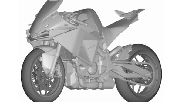 TVS deposita i brevetti della Tangent RR: sarà così la moto di serie?