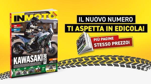InMoto in edicola con la nuova Kawasaki KLE 500